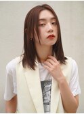 【藤原三知代】大人かわいいさらつやミディ