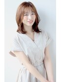 前髪カール/ネオシースルーバング/くびれボブ［銀座］
