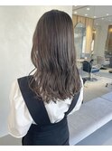 大人ハイライト×グレージュ