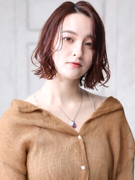 トロン(tronc) 大人可愛い小顔美髪ツヤ髪外国人風カラーピンクブラウンA5