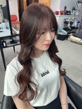 ヘアリゾートユア 新大久保店(hair resort YuA) 柔らかい韓国スタイル