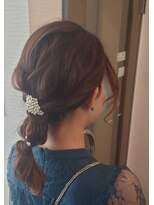 かぐや姫 エルモード フェレ美容室 行徳店&nbsp;結婚式ヘアーアレンジ