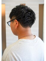 ムゥフ ヘアーアンドアイラッシュ(mouf hair&eyelash)&nbsp;ショートネープ×ツーブロック