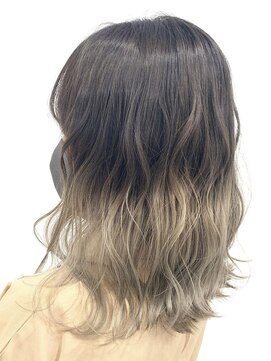 シエラ 心斎橋(CIERA.) CIERA.ラフwave×ツートングラデーション