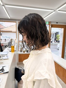 トゥコ(tuco) ボブパーマ　ボブ　パーマ　カット　パーマボブ　前髪