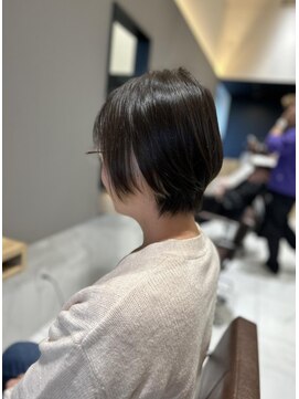 ルクール 喜多町店(Le Coeur) ショートボブ　× インナーカラー