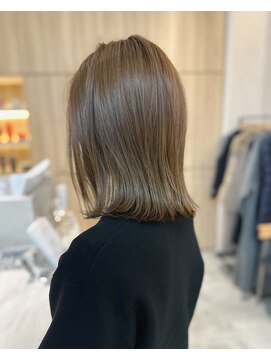 ウェイズトウキョウ 新宿店(Ways TOKYO) 【小西涼】肩ハネボブ×オリーブベージュ