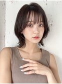 束感バング★小顔レイヤーボブ
