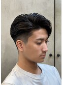 台東区　上野　理容室　メンズパーマ　刈り上げ　フェード