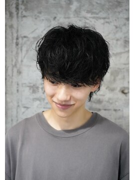 エイド 渋谷(aid) ナチュラルマッシュウルフパーマ