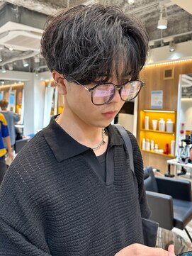 ルースト 渋谷店(ROOST) シースルーマッシュ×シャドウパーマ