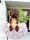 編み下ろしツイン