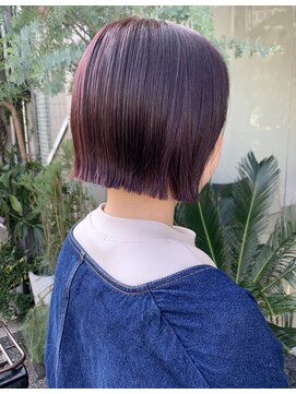 ツバメ ヘアー(TSUBAME HAIR) 馴染みのいいピンクブラウンカラー