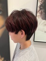 フェイバリットガーデン(favorite garden)&nbsp;ボルドーショート　20代30代40代大人可愛い