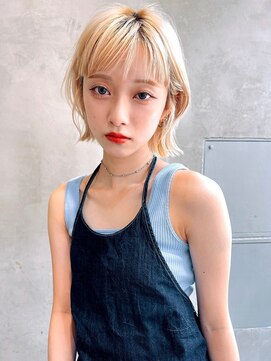 エイミー(Aimee) Aimee 町田　ブロンド×ボブ