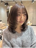 仙台髪質改善縮毛矯正韓国レイヤー学割ワイドバング顔周り前髪