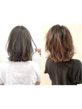 艶・ハリ・コシのある美髪に♪こだわる大人女性の為のサロン！髪質改善×白髪染め・白髪ぼかしを叶えます◎