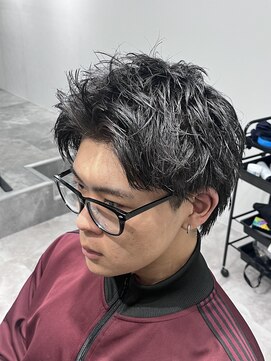 ジェントル(GENTLE) 伸ばしかけスパイキーショート 2ブロver