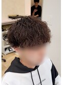 波巻きパーマ