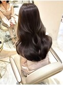 愛されヘアレイヤーカットブラウンブリーチ無し