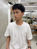 ソーコ 渋谷(SOCO) メンズカットメンズショートスパイキーショートピンパーマ渋谷