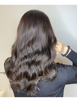 カノイ 銀座中央通り(KANOI) 【美髪艶カラー】ラベンダーベージュ