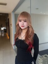 ゴットフロー(GOTTO FLOW) チェリーピンク×ミルクティーベージュ