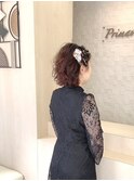 お呼ばれヘアセット 175