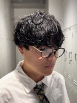 エリマ 武蔵小杉(elima)&nbsp;シャドウパーマ×マッシュスタイルで大人な雰囲気に◎