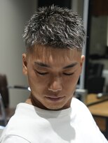 メッツ 原宿(METS) MEN'S/ツイスパ×ハイライト/ベリーショート/短髪