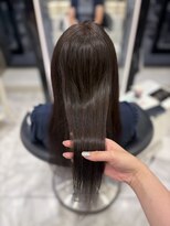パーマ落としラボ アピッシュ 銀座(apish) パーマ落とし うる艶ストレート 髪質改善ストレートパーマ
