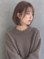 ラベルムバイエーケー(La Belleme by AK)&nbsp;ラベンダーグレージュコンパクトボブ