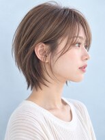 ライクバイコトナ 越谷(RIKE by kotona)&nbsp;ショートボブ髪型20代30代40代50代前髪あり前髪なし面長丸顔越谷