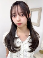 カシュカシュ アネックス(cache cache annex)&nbsp;レイヤーカットハッシュカットグレージュカラー