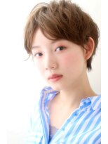 アイビー(Ivy)&nbsp;センターパートのマッシュショート