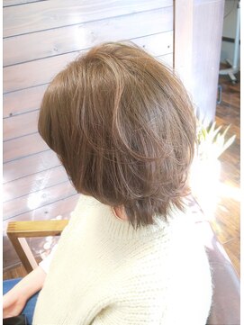 アステリズム(Asterism) 【Asterism アステリズム】☆アッシュカラー☆ボブルフstyle♪