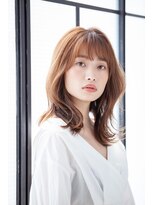 20代30代柔らかレイヤーミディアム