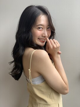 ブラウヘアアンドケア(care) 黒髪艶々ウェーブ