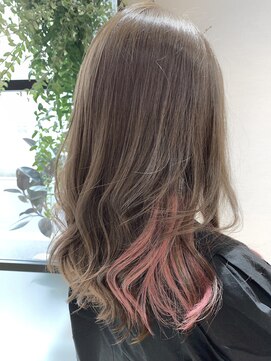 バーベナ(VERBENA) 【VERBENA】ペールピンクのイヤリングカラ