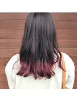 ヘアリゾートハピネス カシスグラデーションカラー☆