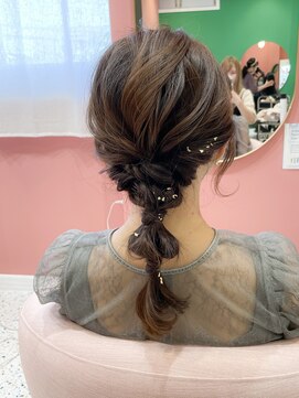 モア 岡崎(more) パーティセット　編みおろし　金箔　more牧野