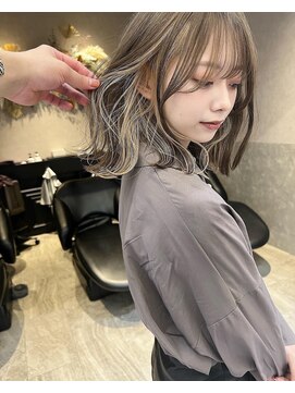 ロンド レア 天神大名店(Lond Le’a) ダブルカラー/インナーカラー/ミルクティー/学割/ピンクブラウン