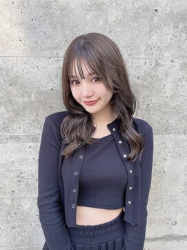 サロンドミルク 原宿(salon de MiLK) 【salon de MiLK 原宿】韓国風ウェーブ×ミントベージュ