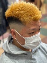 アポロカットステージ 相模大野店&nbsp;アップバング/ツーブロックマッシュ<理容室>[メンズ/相模大野]