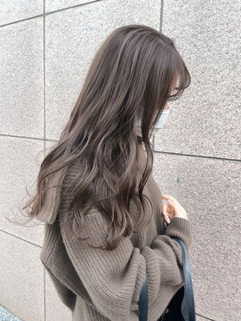ロマリア(Lomalia) 【Lomalia Shihomiスタイル 】ブリーチなし　グレージュカラー