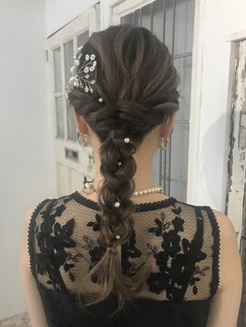 ヘアセットサロン クリアリティ(clarity) あみおろしアレンジ