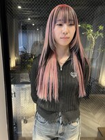 ヌープヘアーアイス(NUUP.hair ici)&nbsp;ホワイトピンク