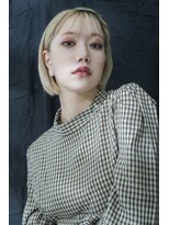 アジールヘア 東上野店(agir hair)&nbsp;20代30代大人ダブルカラーブリーチハイトーンカラー【上野】