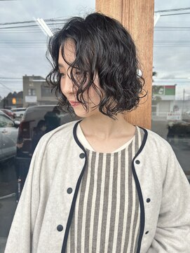カフネ(cafne) ボブ＊パーマ＊20代30代40代＊田中啓之