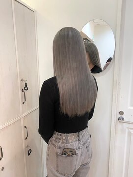 ジーナ  札幌大通(Zina) 美髪＊エアリーロング＊グレージュ＊髪質改善＊Zina札幌大通